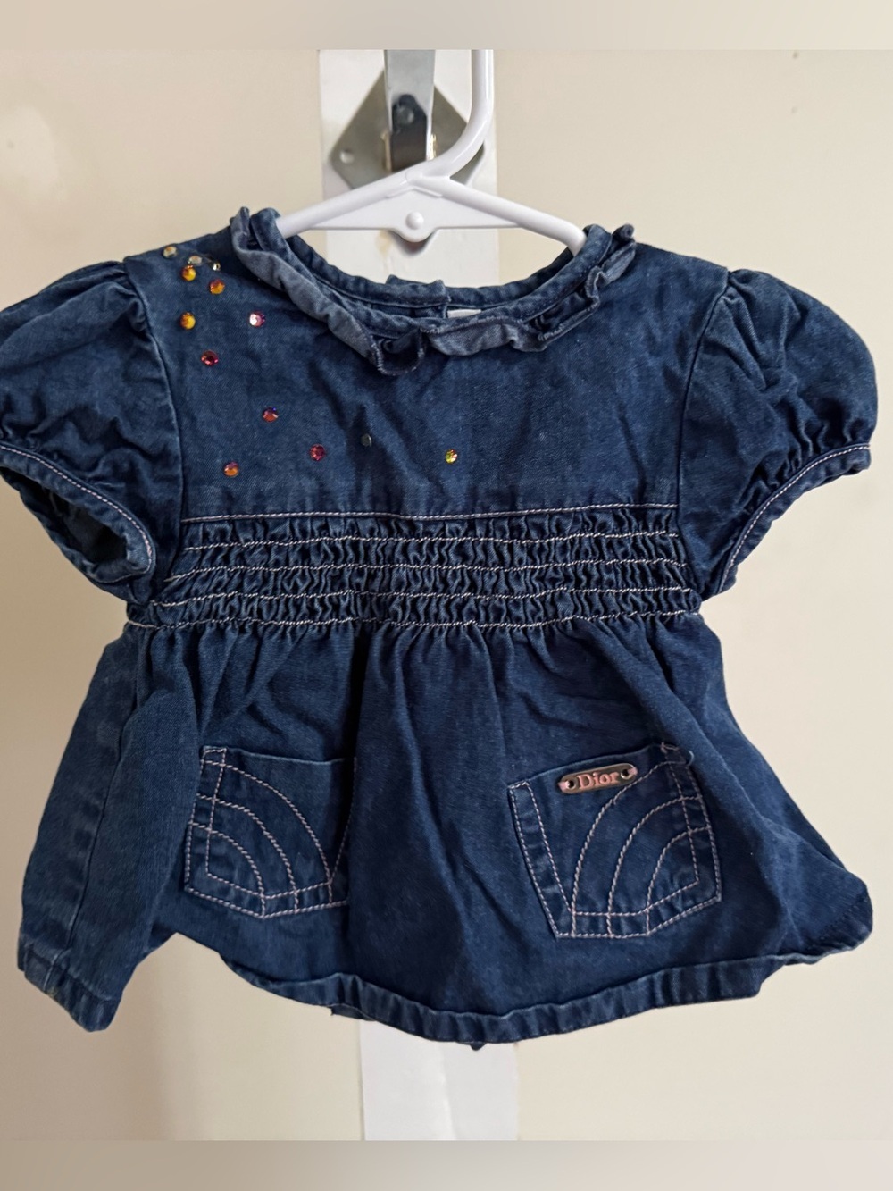 Baby Dior Denim Top
